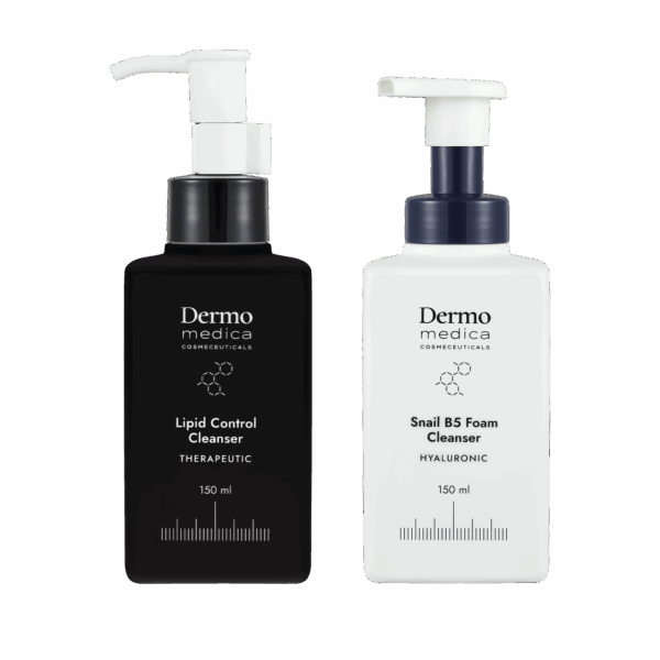 Zestaw Lipid Control Cleanser 150 ml + Snail B5 Foam Cleanser 150 ml