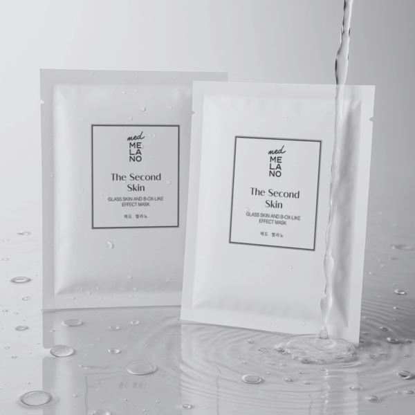 The Second Skin GLASS SKIN AND B-OX-LIKE EFFECT MASK 1,2 oz/34 g