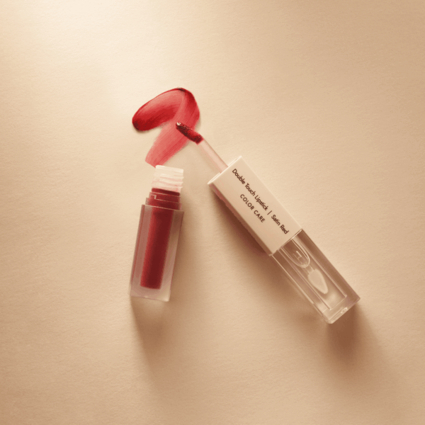 Double Touch Lipstick | Satin Red 2x1,72ml